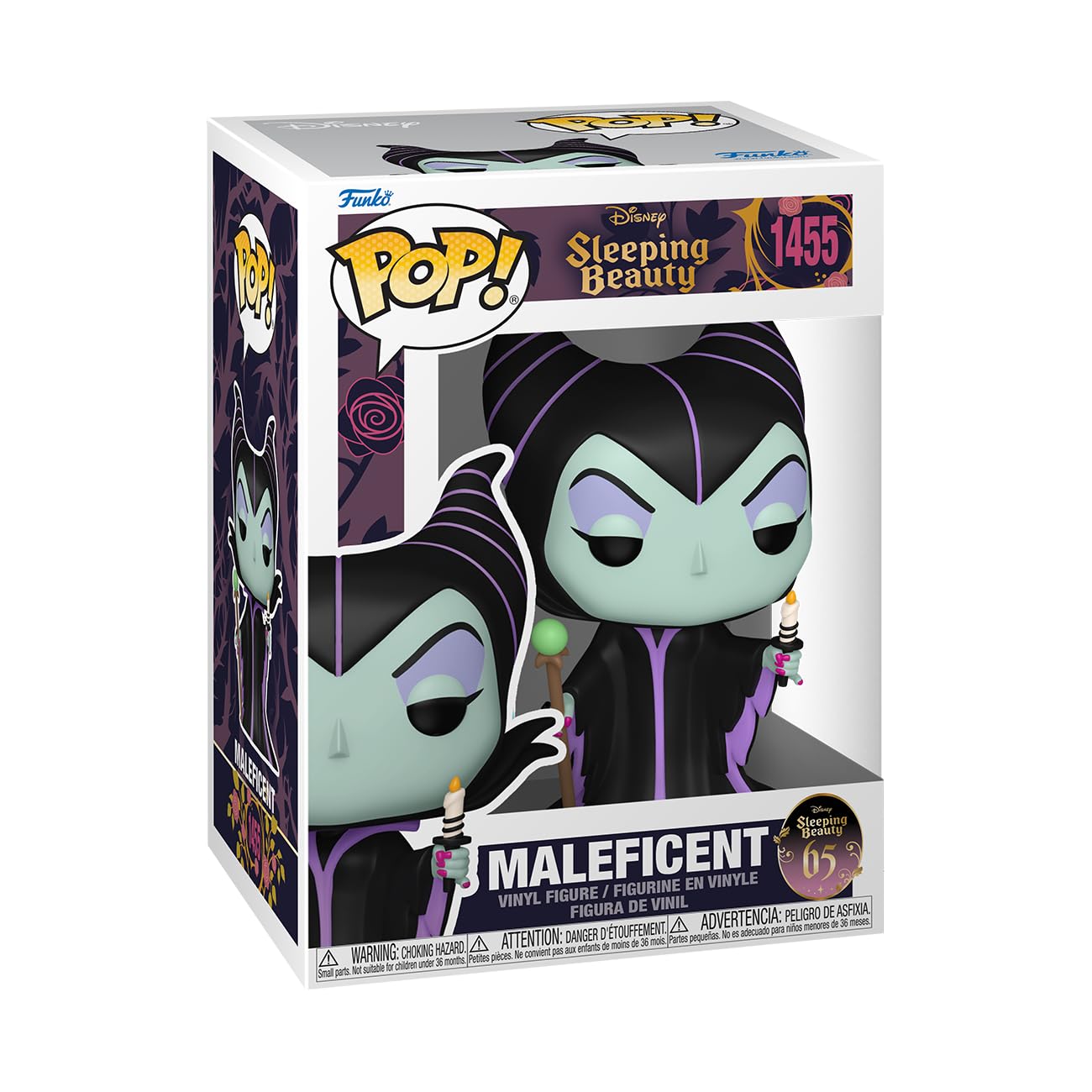 Funko POP! Disney: Sleeping Beauty 65th Anniversary - Maleficent with Candle - Collectable Vinyl Figure - Gift Idea - Official Merchandise - for Kids & Adults - Movies Fans