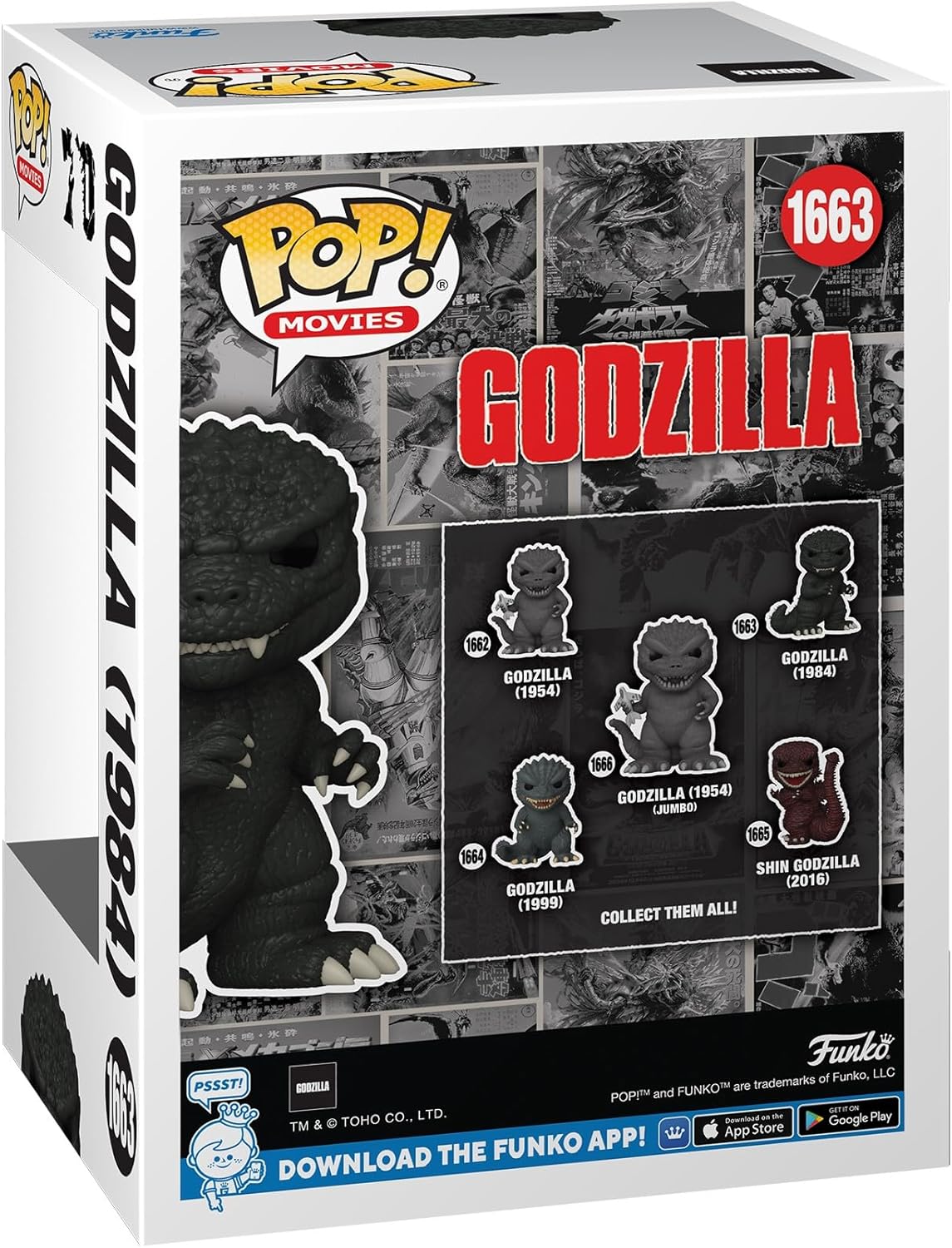 Funko POP Movies: Godzilla 70th Anniversary