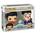 Pop! Animation: One Piece: Luffy & Foxy (2-Pack) Hot Topic Exclusive