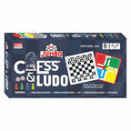 Ankit Toys & Games 2in1 Chess & Ludo Jumbo Game Set