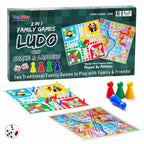 Ankit Toys & Games Ludo and Snake & Ladders Board Game Set