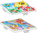 Ankit Toys & Games Ludo and Snake & Ladders Board Game Set