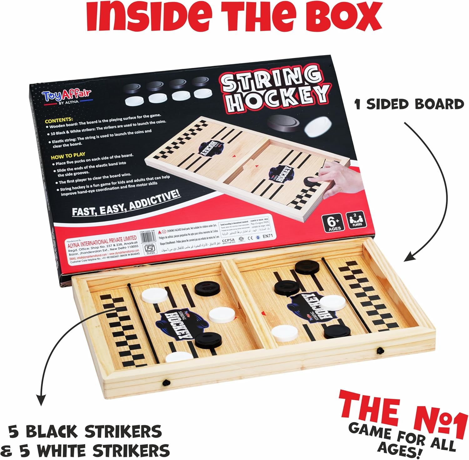 Fast Sling Puck Board Game