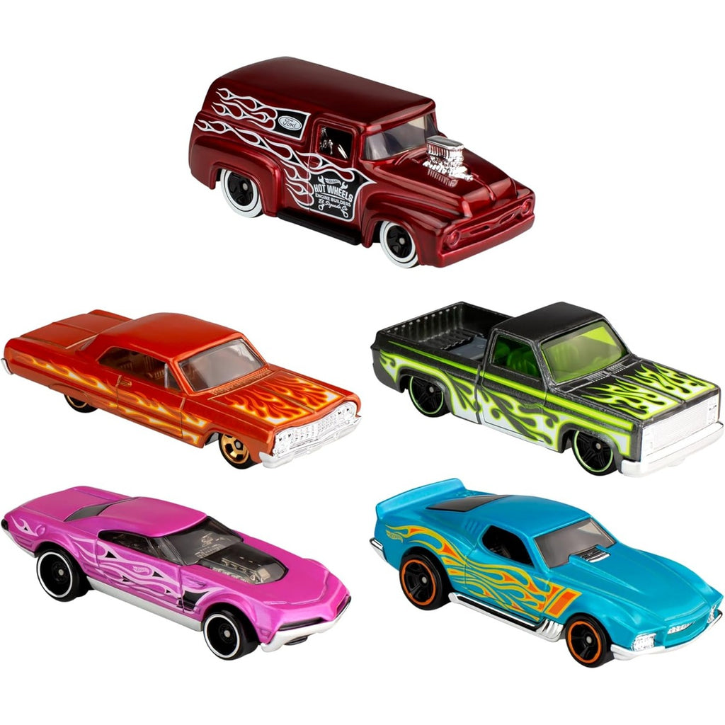 Hot Wheels Mattel SRL H. W. 5 Vehicles Ass. 1806/DJG23