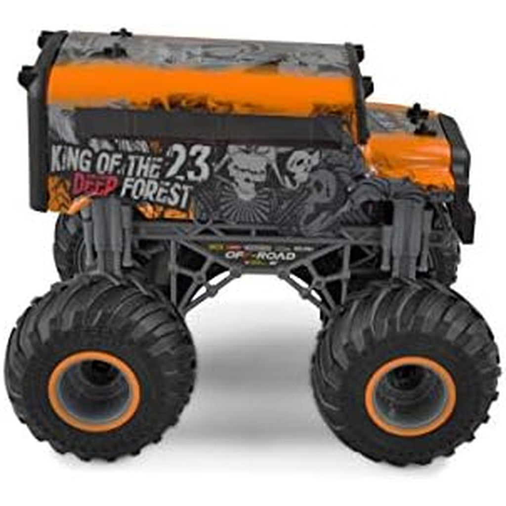 Amewi 22452 Yellow Crazy SchoolBus Monster Truck 1