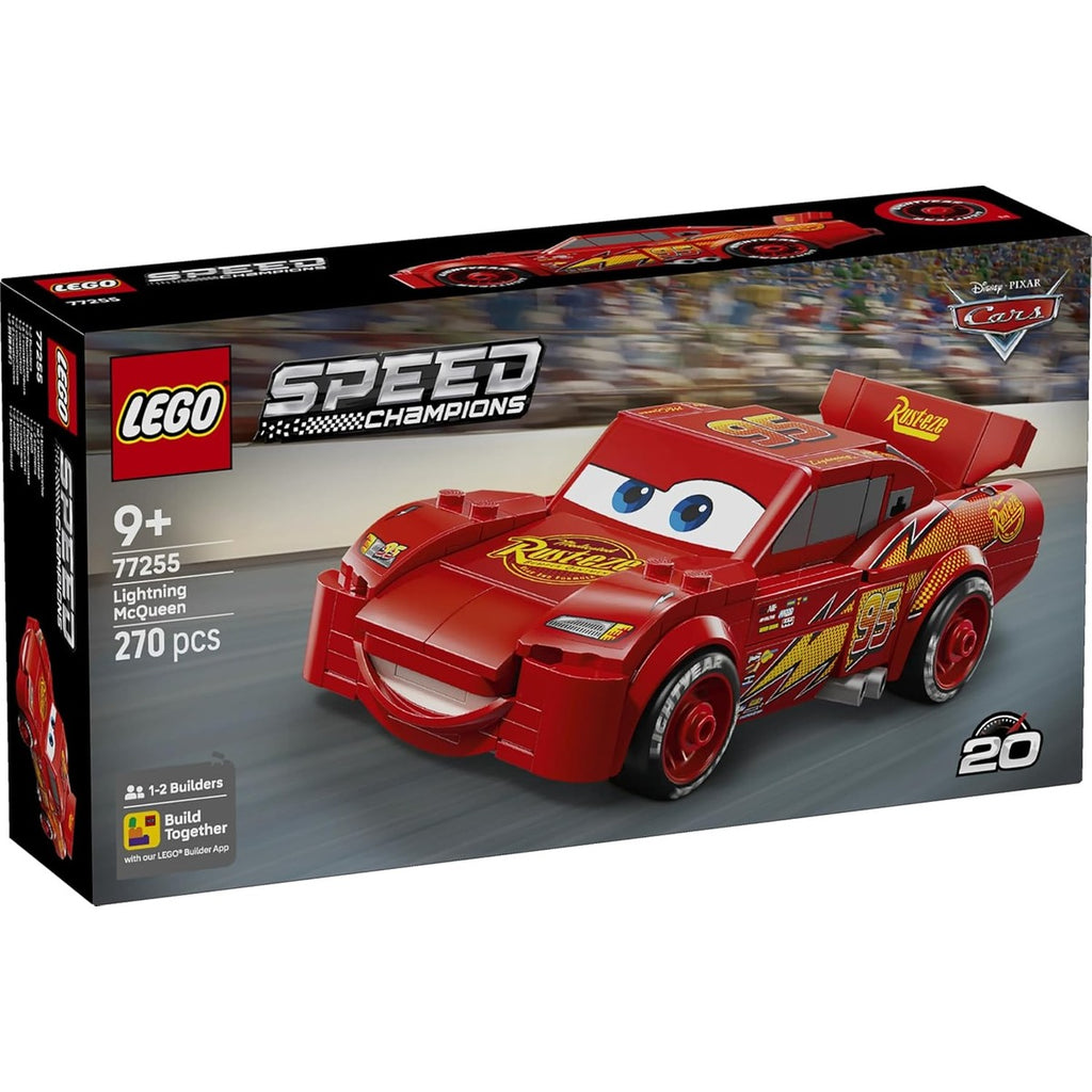 Lego 77255 Speed Champion Lightning McQueen Toy Birthday Present Blocks