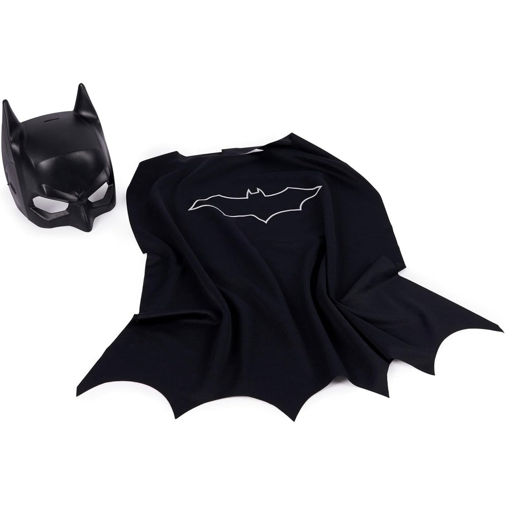 BATMAN DC Comics, Cape and Mask Set, Super Hero Costume Accessories, Kids Roleplay for Boys and Girls Ages 4+