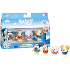 BLUEY S13 COLOR CHANGE FIGURE 4PACK WATER PARK BINGO & FRIENDS EXCLUSIVE