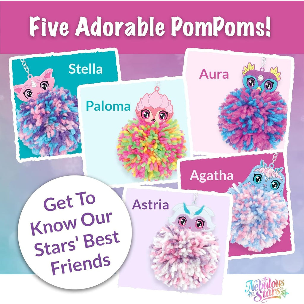 Nebulous Stars Kids Crafts Pompom Maker Kit