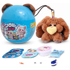 Jolly Pop JollyPop Puppy FunPop S1 for Kids, Collectible Plush Toy Includes Plush Charm, Dress-Up Accessories, Character Card
