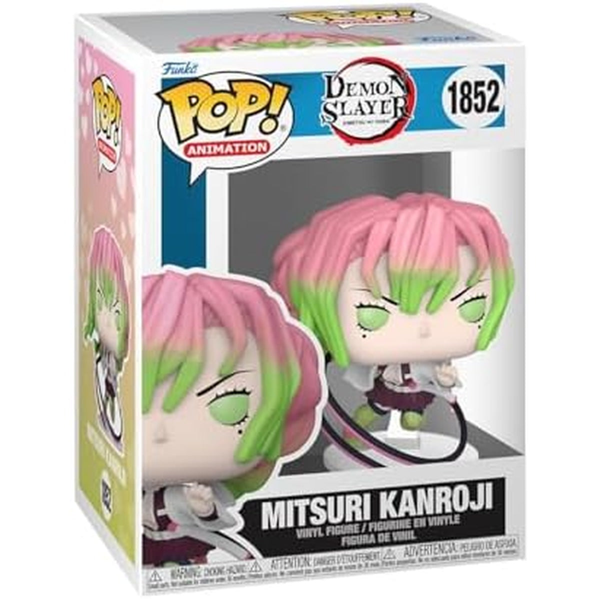 Funko Pop! Animation: DS - Mitsuri Kanroji - (Attack) - Demon Slayer - Collectable Vinyl Figure - Gift Idea - Official Merchandise - Toys for Kids & Adults - Anime Fans