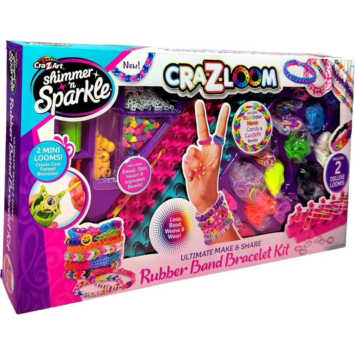 CraZLoom SNS Deluxe Rubber Band Case