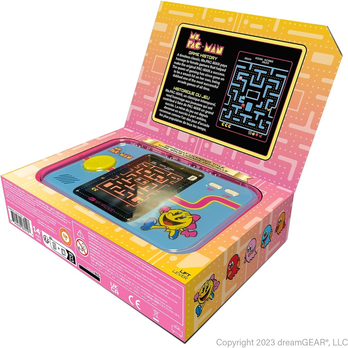 My Arcade Ms. Pac-Man Pocket Player Pro: Officially Licensed