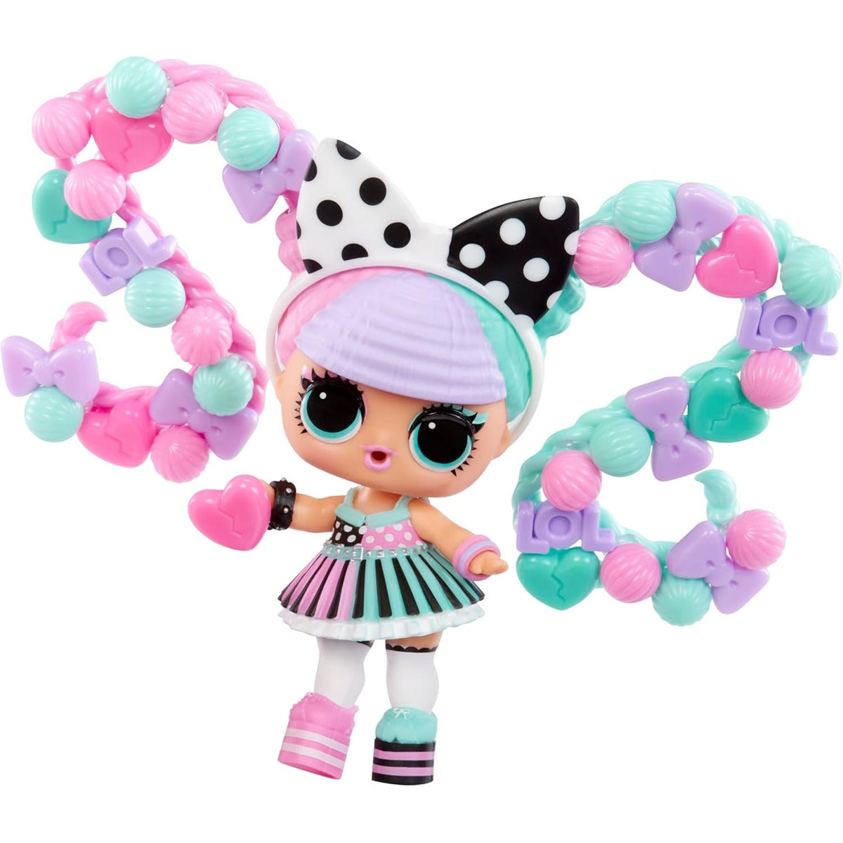 L.O.L. Surprise! LOL Surprise Hair Beads Tots with 60+ Hair Beads