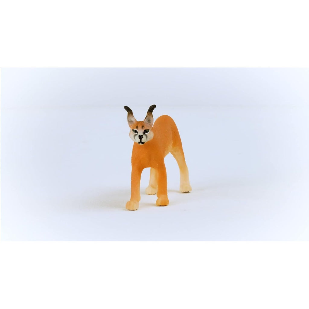 Schleich Wild Life Realistic Female Caracal Toy Figurine