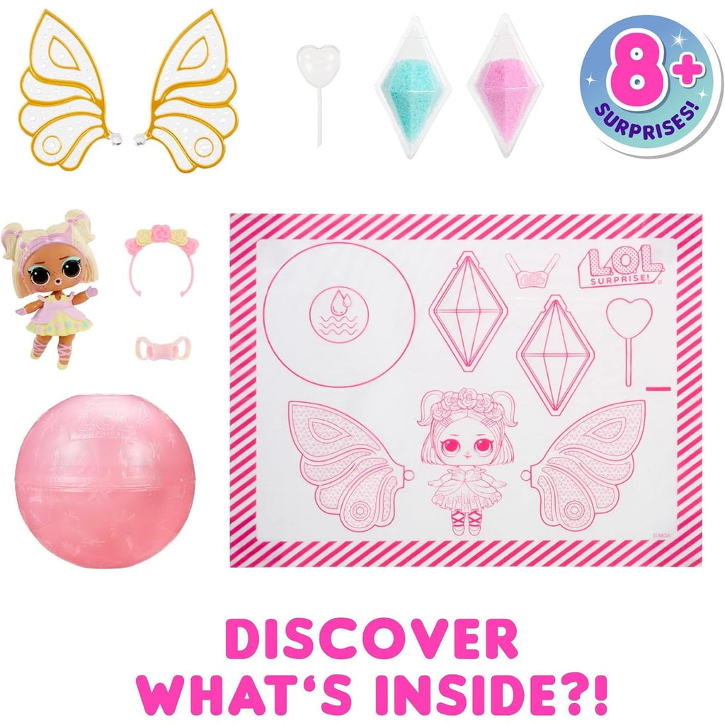 L.O.L. Surprise! Fairies Tots Dolls with Make-Your-Own Fairy Wings and