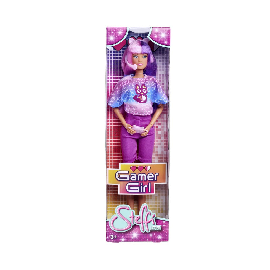 Simba Steffi Love Girl 105733704 Play Doll with Headphones and Game