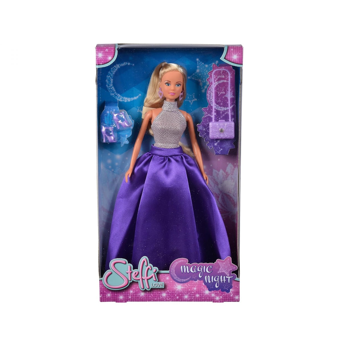 STEFFI LOVE Simba 105733558 Magic Night Dressing Doll in a Glamorous