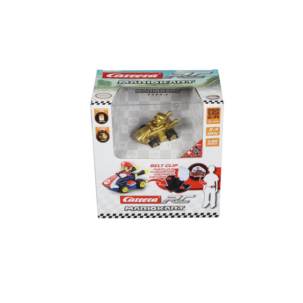 Carrera 370430001P Mario Kart Remote Control Car, Gold
