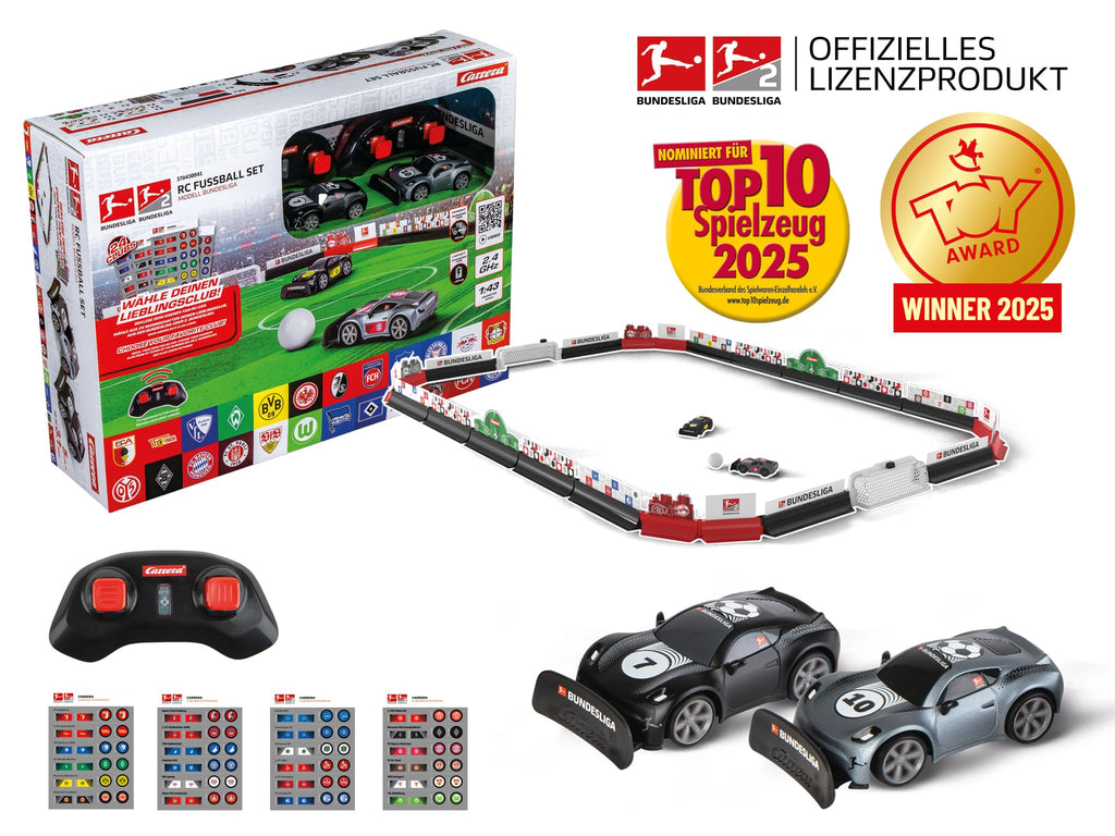 Carrera RC Vehicle Bundesliga Soccer Set I Playing Field with 2 Mini RC