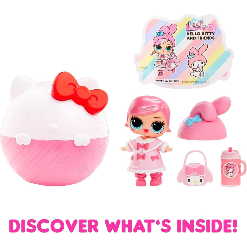 LOL Surprise! Loves Hello Kitty and Friends with 7 Surprises