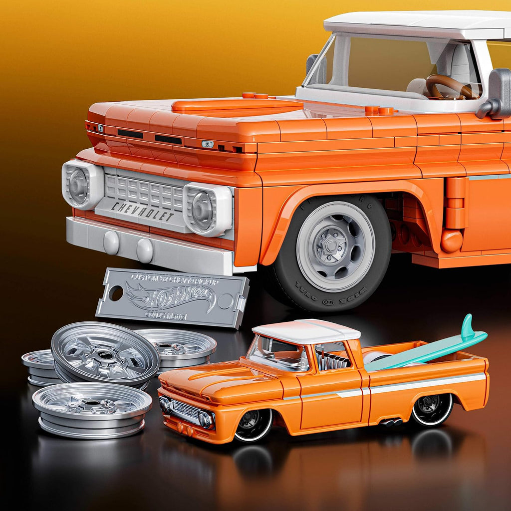 Mattel Brick Shop Hot Wheels Custom '62 Elite Chevy Pickup