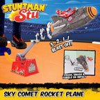 Stuntman Stu Sky Comet Rocket Plane