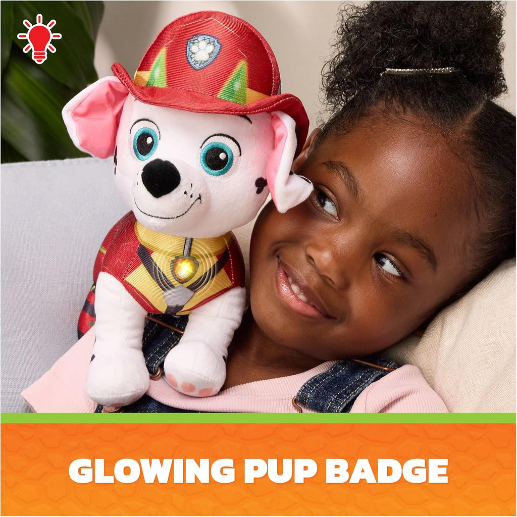 PAW Patrol: The Dino Movie Marshall Dino Rescue Plush Toy