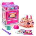 Cookeez Makery Cinnamon Treatz Oven – Interactive Bake & Reveal Oven Playset with Mystery Scented Plush (Cinnamon Pooch, Fondant Feline, or Strawberry Swirl), Mixing Tools, Dough, & Accessories, 5+ Cinnamon Treatz Oven Playset (Electric Plush)