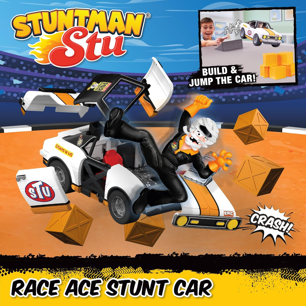 Stuntman Stu Race Ace Stunt Car