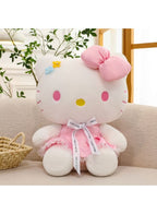 Hello Kitty Plush Toy, 23cm Kawaii Black Gold Plush Toy, Cartoon Hello Kitty Plush Toy