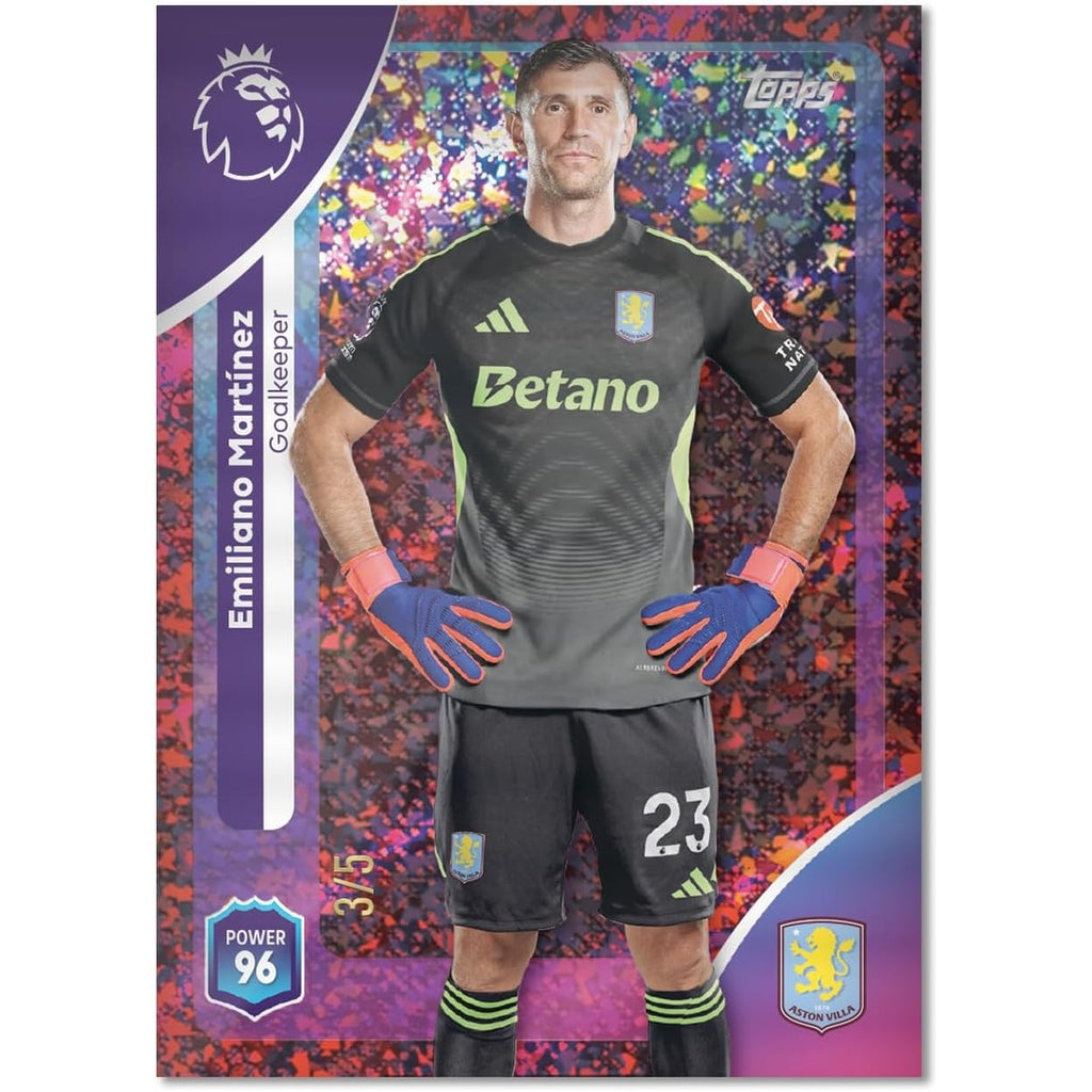 2025 Topps Premier League Debut Edition Cards - Random Mega Tin (40 Cards + 3 Exclusives) Tin 2