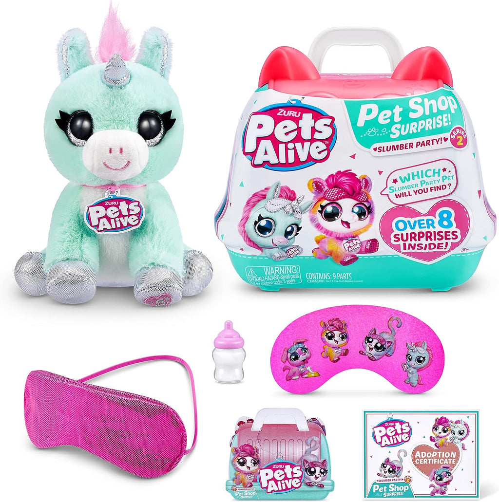 Pets Alive Pet Shop Surprise S3 Puppy Rescue (Yorkshire) by ZURU Surprise Puppy Plush