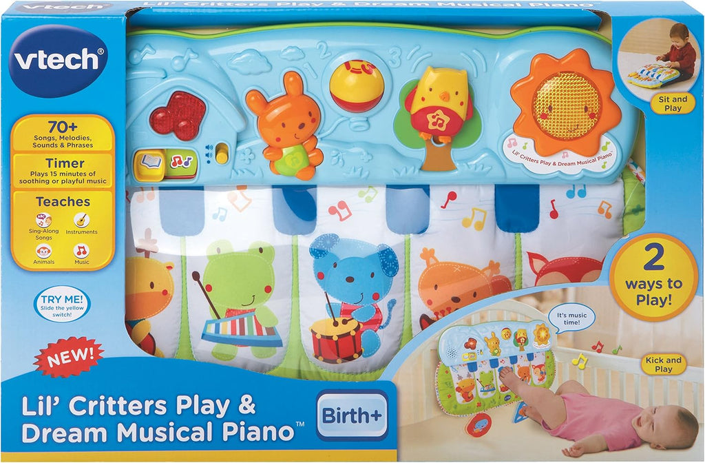 VTech Little Critters Play & Dream Musical Piano, 80