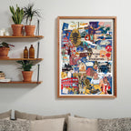 Clementoni - 37072 Jigsaw Puzzle 1000 Pieces for Adults and Children, Special Series, Massimalismo Travel & Culture Theme, Compact Box with Poster Included, Gift Idea for Men and Women, Made in Italy