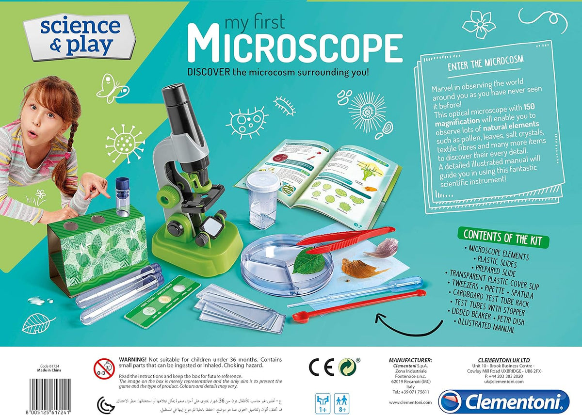 Clementoni Science & Play My First Microscope