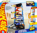 Hot Wheels City Transforming Race Tower Playset, Track Set with 1 Toy Car