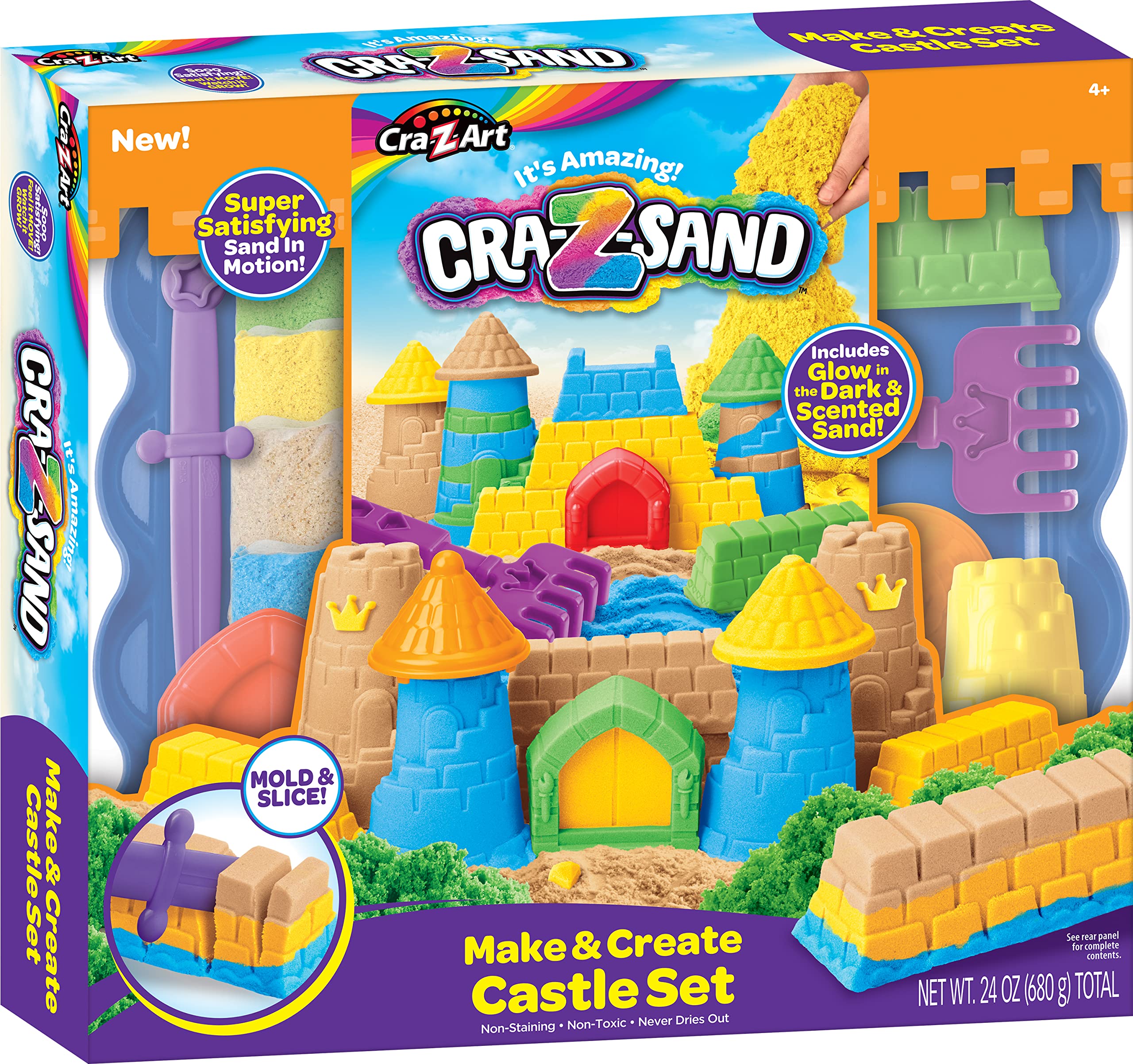CRA-Z-Art CRA-Z-Sand Make and Create Castle Set Castle Sand