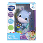 VTech 550303 Baby Stick & Twist Hippo,Multi,6.6 x 10.4 x 14.2 cm
