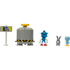 Sonic The Hedgehog 2.5" Level Clear Diorama with Sonic, flicky & Pocky