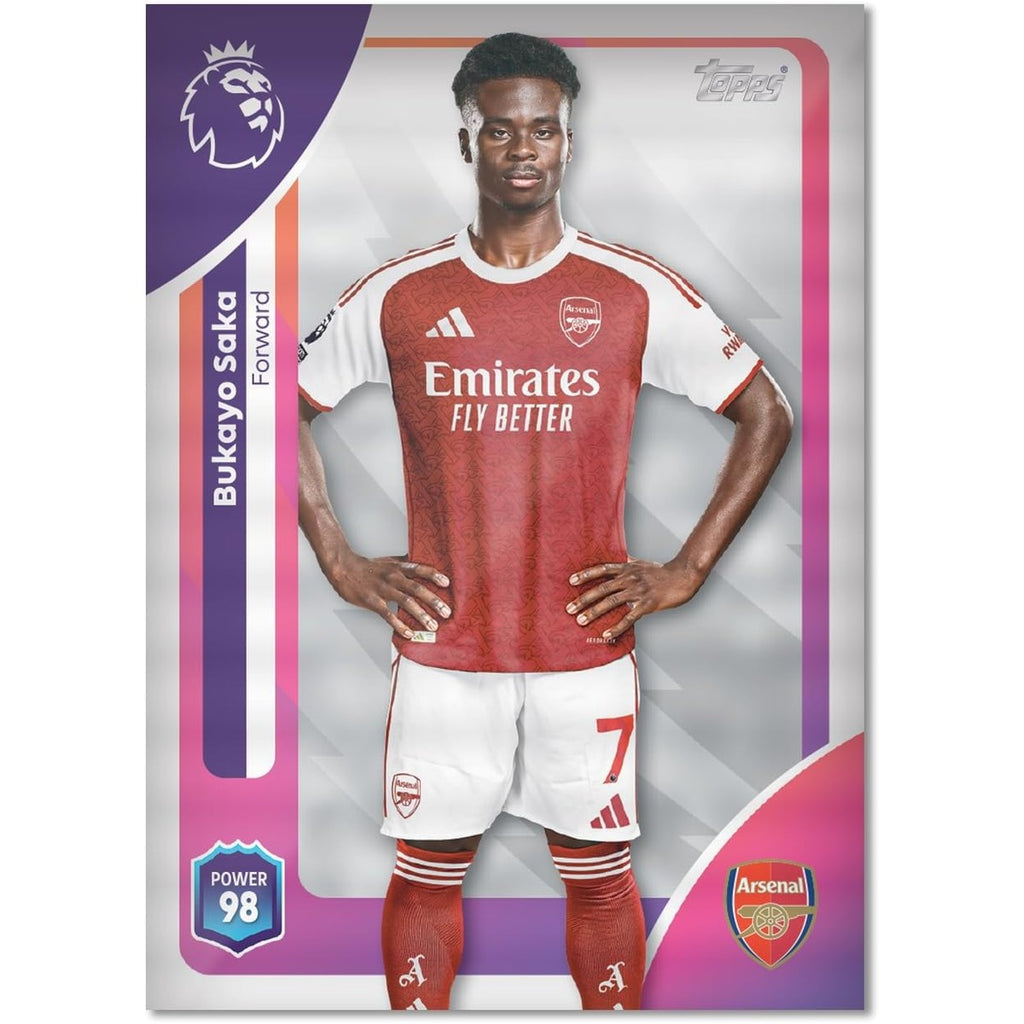 2025 Topps Premier League Debut Edition Cards - Random Mega Tin (40 Cards + 3 Exclusives) Tin 2