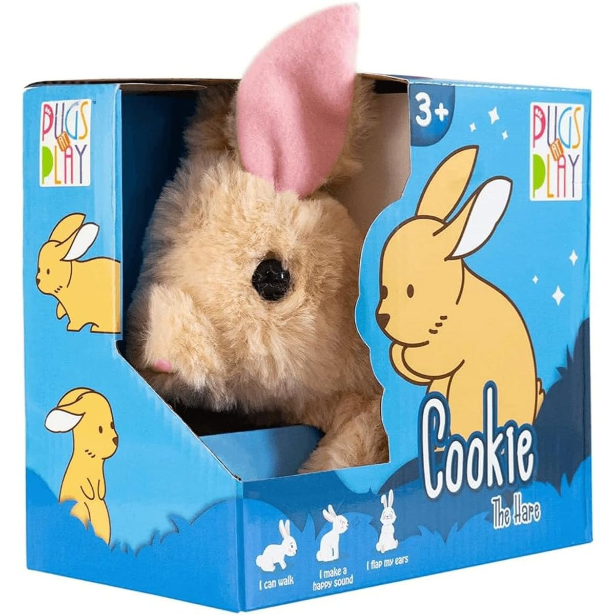 TOY STATION Fuzz Buzz Cookie The Rabbit