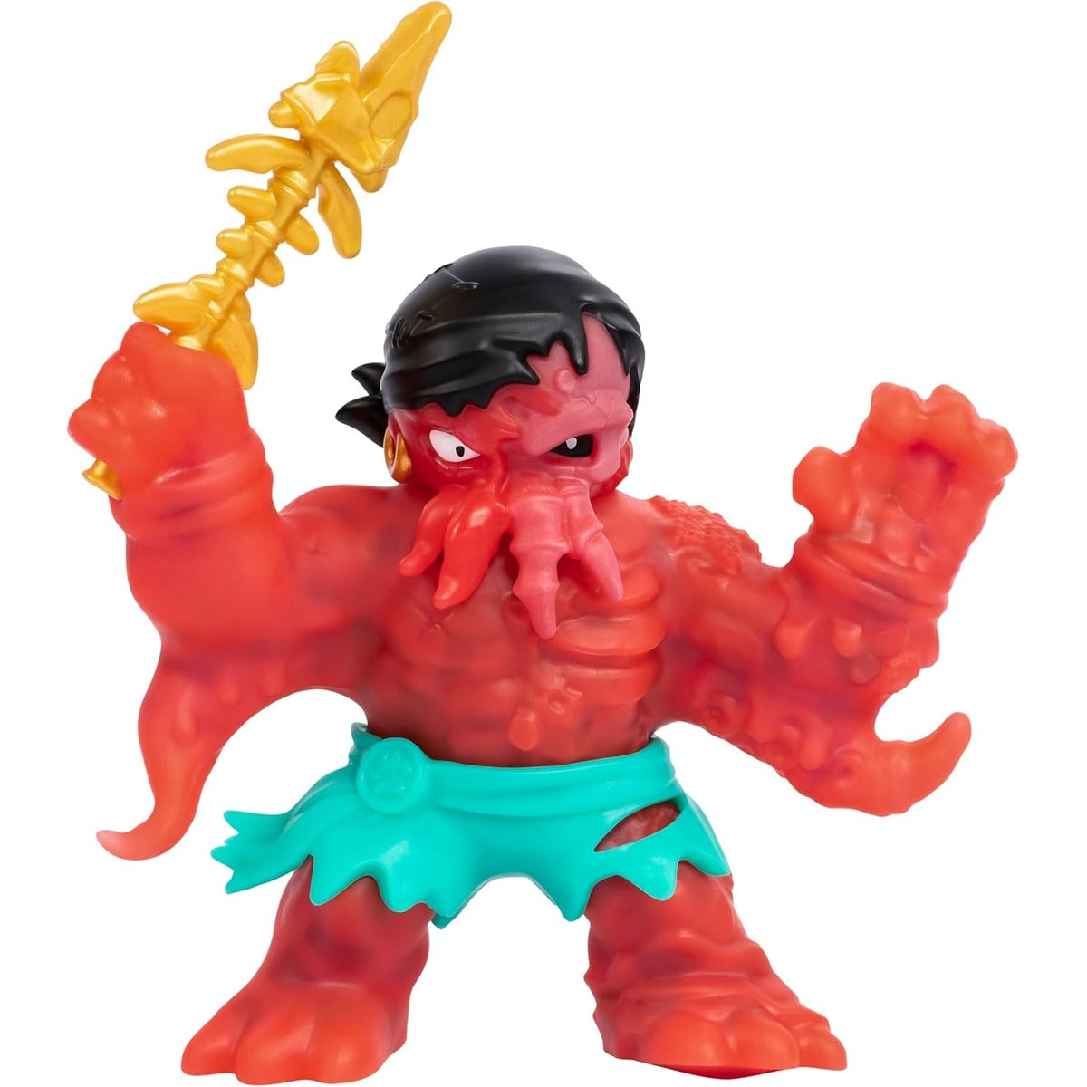Heroes of Goo Jit Zu Goo Sea | Super Squishy, Goo Filled Toy Graplock Action Figure Hero Pack | with Color Changing Face That Reveals His