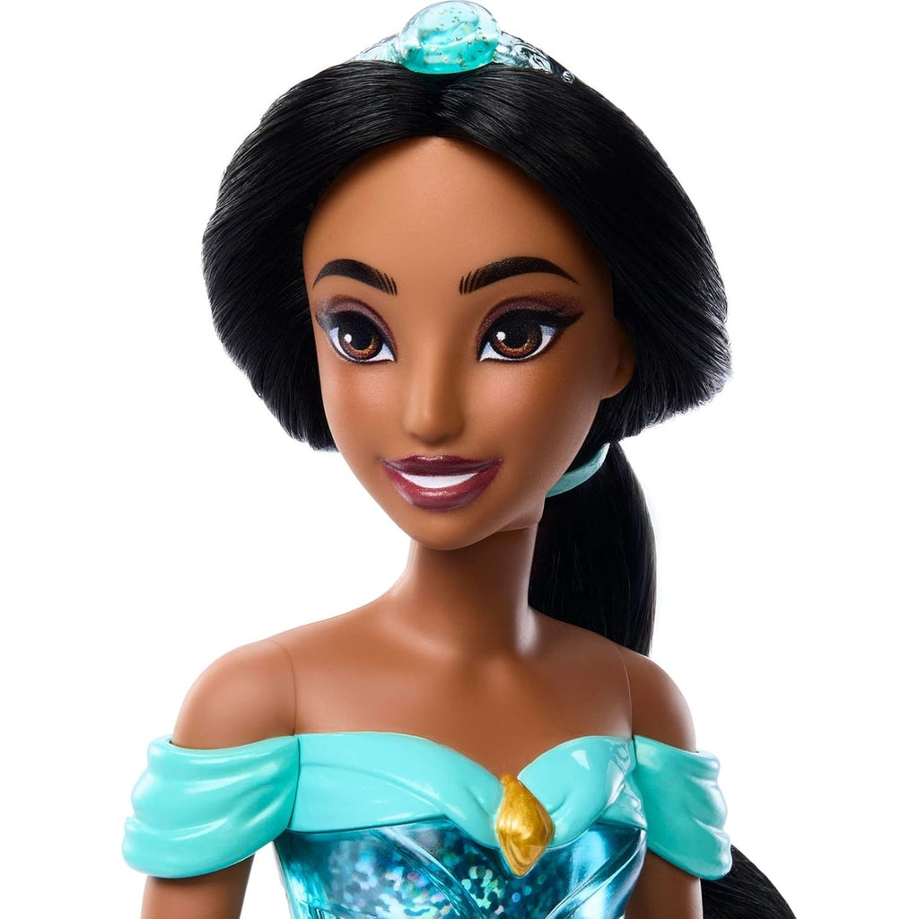 Mattel Disney Princess Jasmine Doll in Sparkling Fashion with Removable