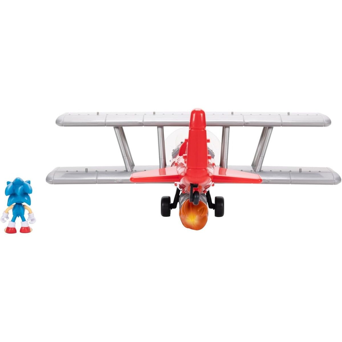 Sonic The Hedgehog Tornado Biplane Playset with 2.5" Sonic Action Figure
