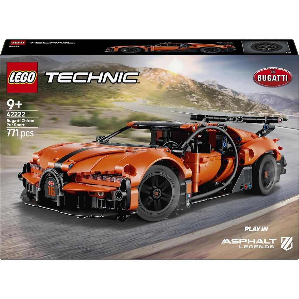 Lego 42222 Technic, Bugatti Chiron Pur Sport