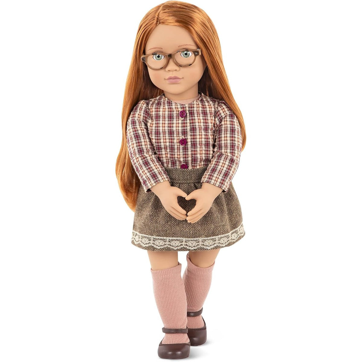 Our Generation 18 cm Fashion Doll in Colour Block Outfit, Shay