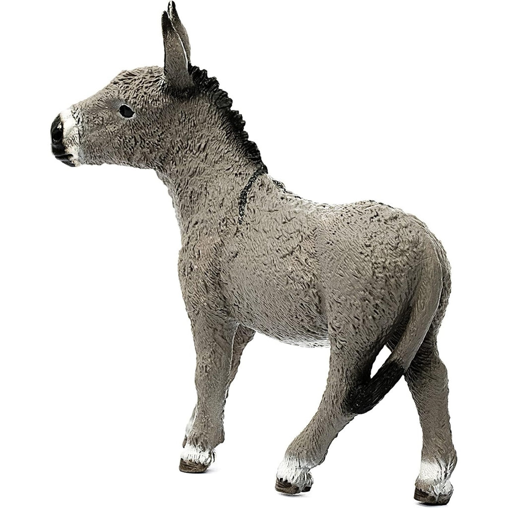 Schleich Farm World Realistic Donkey Animal Figurine