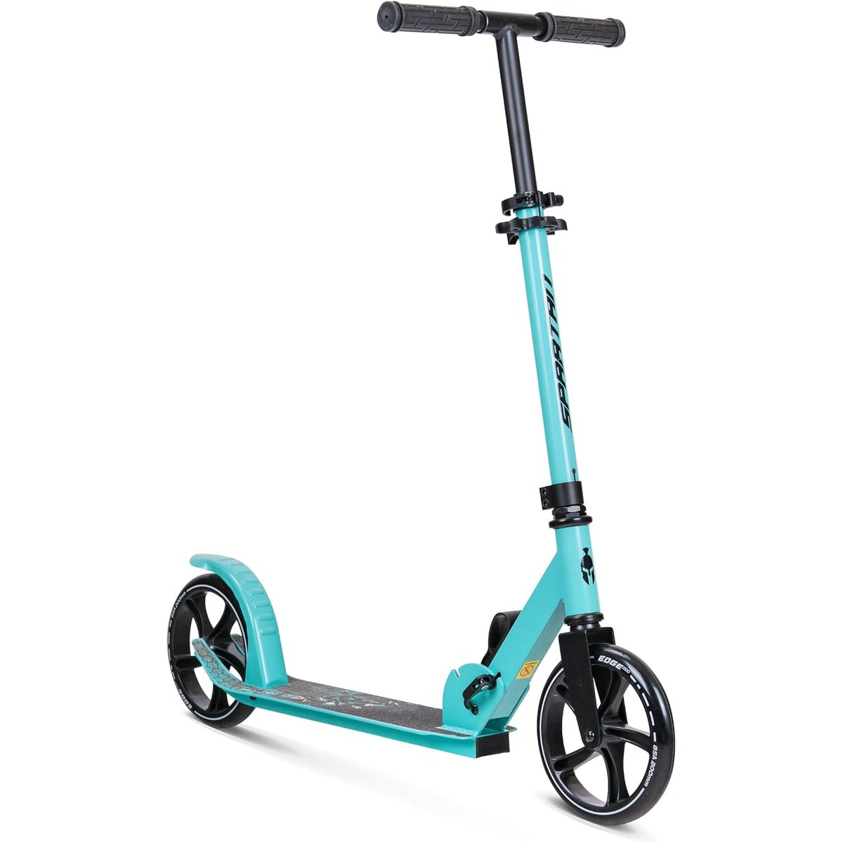 Spartan Edge 200 mm Folding Kick Scooter for Kids & Teens SP-7077 - Big PU Wheels, ABEC-7 Performance Bearings