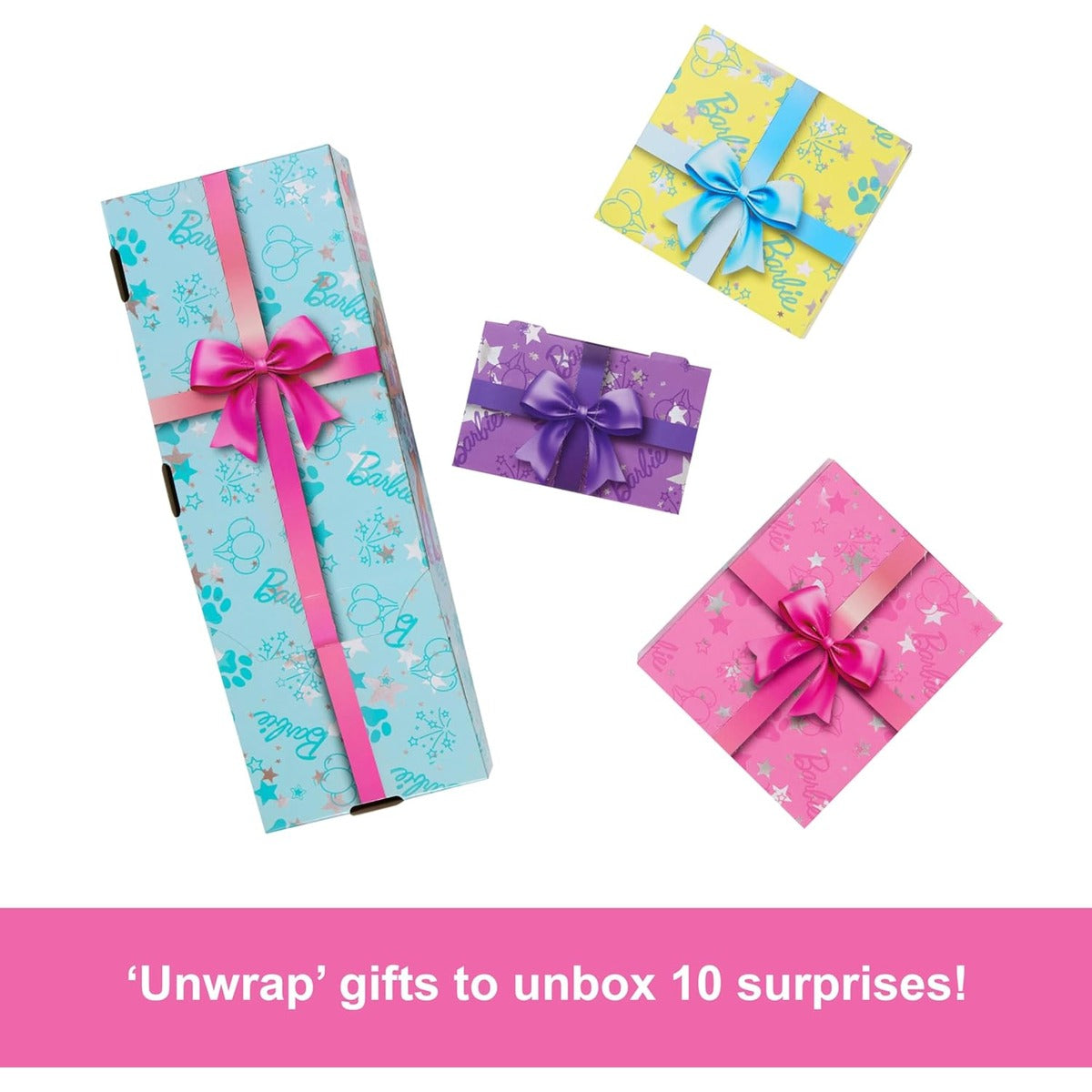 Barbie Party Unboxed Doll & Accessories
